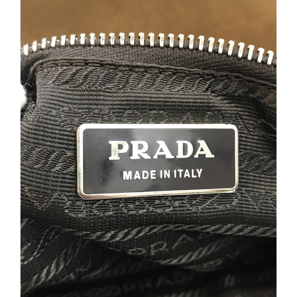 Prada Scamosciato Suede Hobo Bag brown suede leather trim - Picture 4 of 6